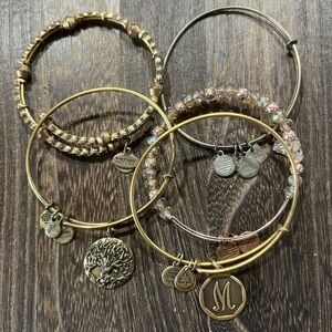 Alex & Ani Bracelets Set Of 5 B14